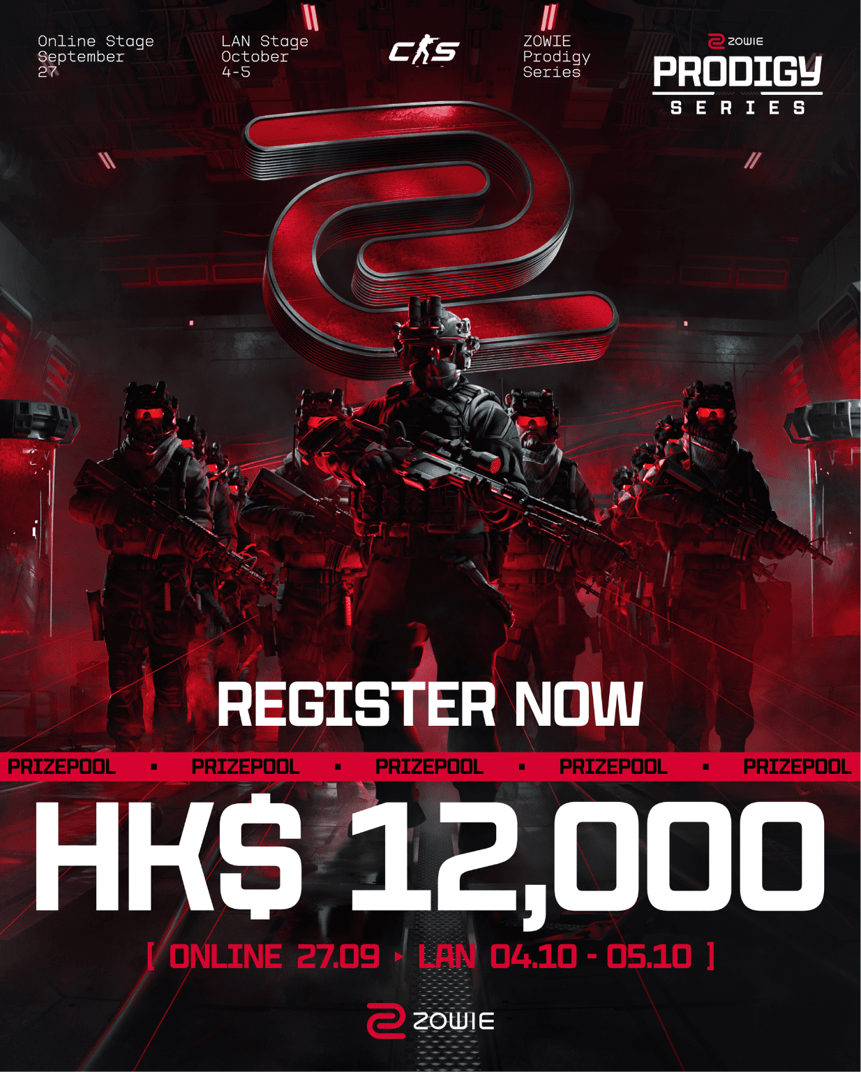 ZOWIE Prodigy Series 強勢來襲 港澳區CS2重量級電競賽事正式啟動報名-EZK.GG